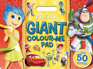 Supplemental image for 9781837951116 - Pixar: Giant Colour-Me Pad