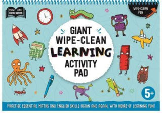 Supplemental image for 9781837951253 - 5+ Giant Wipe-Clean Learning Activity Pad