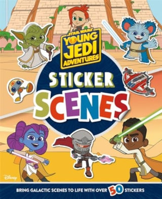 Cover image for 9781837951888 - Star Wars Jedi Adventures: Sticker Scenes