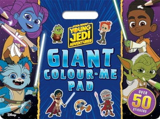 Cover image for 9781837951895 - Star Wars Young Jedi Adventures: Giant Colour Me Pad