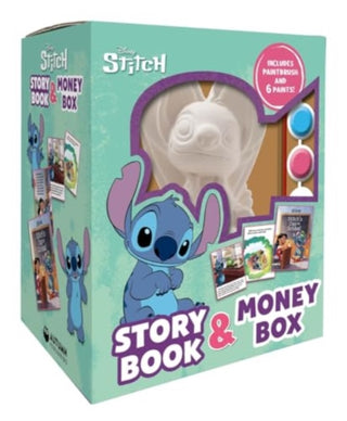 Cover image for 9781837951994 - Disney Stitch: Story Book & Money Box