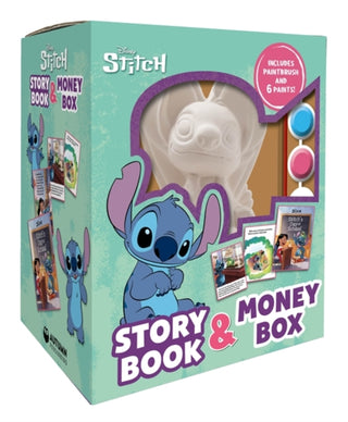 Cover image for 9781837951994 - Disney Stitch: Story Book & Money Box