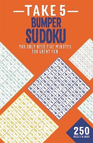 Cover image for 9781837953721 - Take 5 Bumper Sudoku