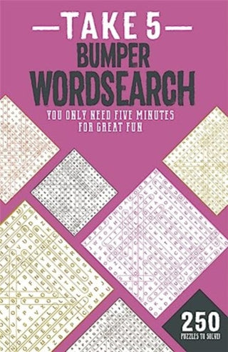 Cover image for 9781837953745 - Take 5 Bumper Wordsearch