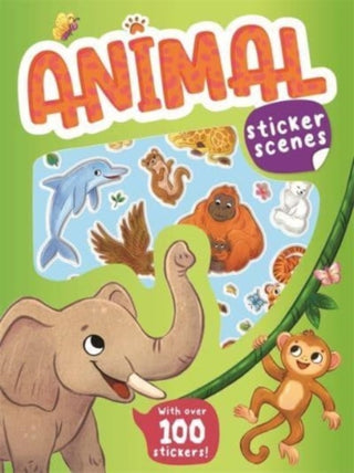 Cover image for 9781837954070 - Animal Sticker Scenes
