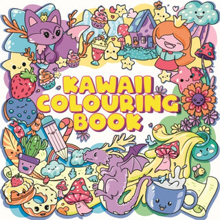 Cover image for 9781837956050 - Kawaii Colouring Book