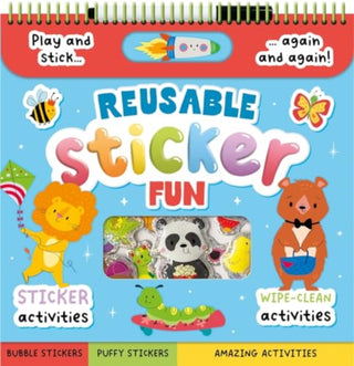 Cover image for 9781837956777 - Reusable Sticker Fun
