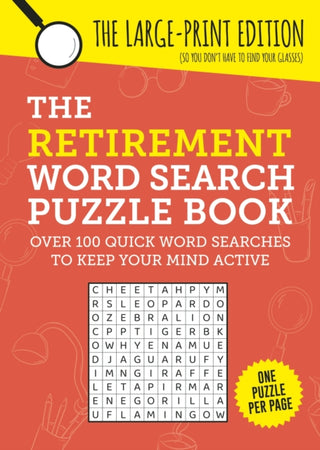 Cover image for 9781837997619 - The Retirement Word Search Puzzle Book