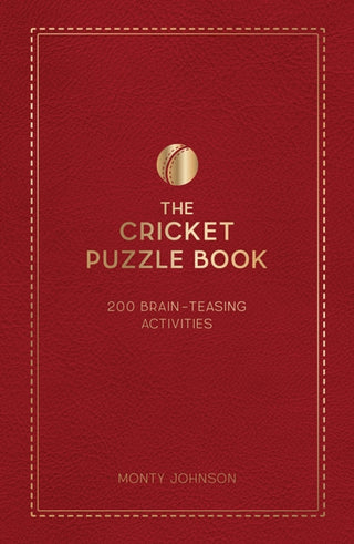 Cover image for 9781837997640 - The Cricket Puzzle Book