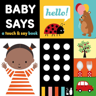 Cover image for 9781838138127 - Baby Says