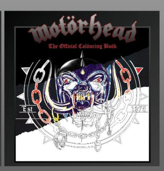 Cover image for 9781838147013 - Motorhead The Official Colouring Book