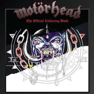 Supplemental image for 9781838147013 - Motorhead The Official Colouring Book