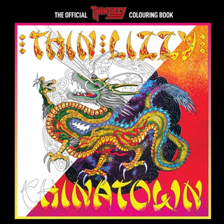 Cover image for 9781838147020 - The Official Thin Lizzy Colouring Book