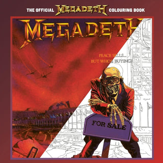 Supplemental image for 9781838147037 - The Official Megadeth Colouring Book
