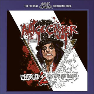 Supplemental image for 9781838147044 - The Official Alice Cooper Colouring Book