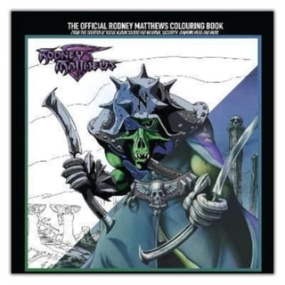 Cover image for 9781838147068 - The Official Rodney Matthews Colouring Book