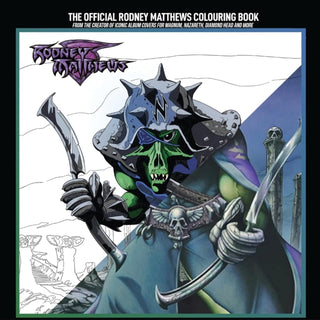 Cover image for 9781838147068 - The Official Rodney Matthews Colouring Book