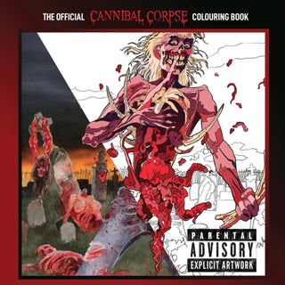 Cover image for 9781838147099 - The Official Cannibal Corpse Colouring Book