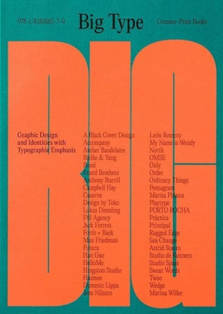 Cover image for 9781838186579 - Big Type