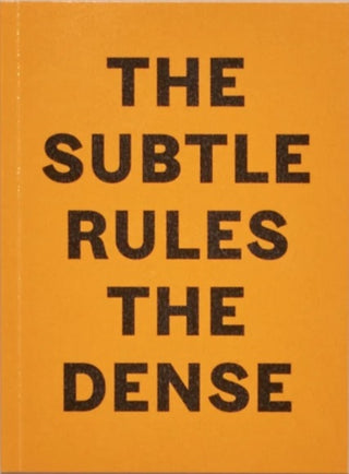 Cover image for 9781838284091 - The Subtle Rules The Dense
