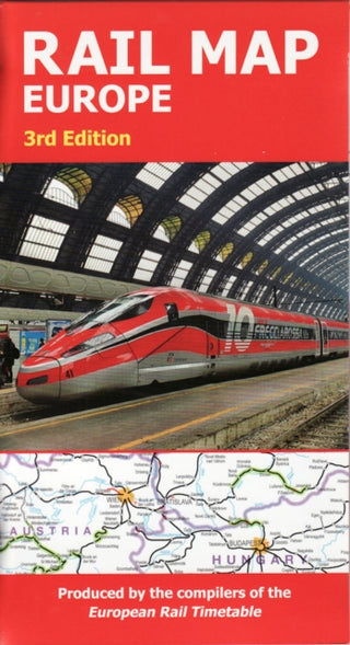 Cover image for 9781838408008 - Rail Map Europe