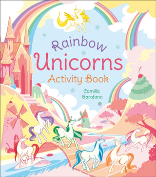 Cover image for 9781838579654 - Rainbow Unicorns Activity Book
