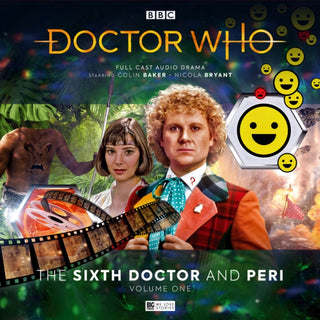 Cover image for 9781838680886 - Doctor Who The Sixth Doctor Adventures: The Sixth Doctor and Peri - Volume 1