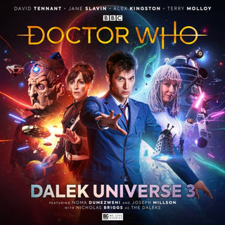 Cover image for 9781838683603 - The Tenth Doctor Adventures - Doctor Who: Dalek Universe 3