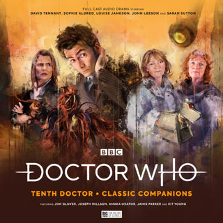 Cover image for 9781838685898 - Doctor Who: Tenth Doctor, Classic Companions