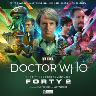 Cover image for 9781838687120 - Doctor Who - The Fifth Doctor Adventures: Forty 2