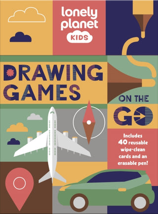 Supplemental image for 9781838695958 - Lonely Planet Kids Drawing Games on the Go