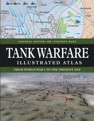 Cover image for 9781838864958 - Tank Warfare Illustrated Atlas