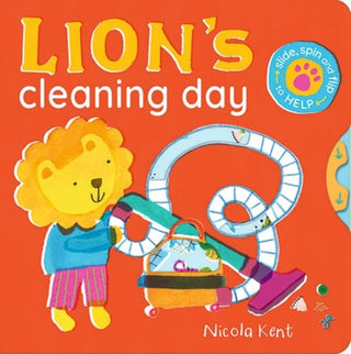 Cover image for 9781838918392 - Lion's Cleaning Day