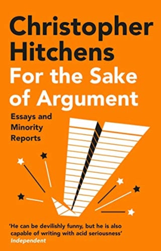 Cover image for 9781838952327 - For the Sake of Argument