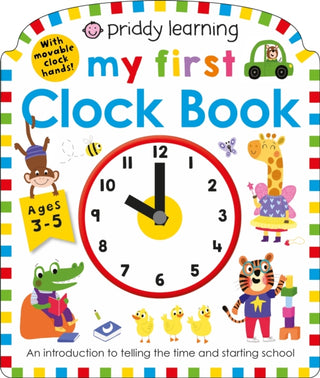 Cover image for 9781838990183 - Priddy Learning: My First Clock Book