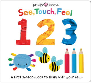 Cover image for 9781838990923 - See, Touch, Feel: 123
