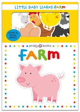 Cover image for 9781838992163 - Little Baby Learns: Farm