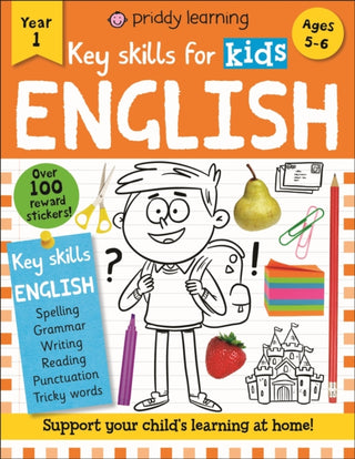 Cover image for 9781838992620 - Key Skills for Kids: English