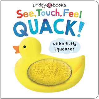 Cover image for 9781838993825 - See, Touch, Feel Quack