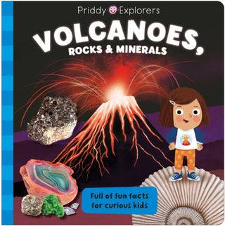 Cover image for 9781838993931 - Priddy Explorers Volcanoes, Rocks and Minerals