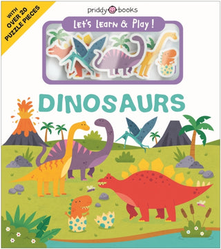 Cover image for 9781838993962 - Let's Learn & Play Dinosaurs