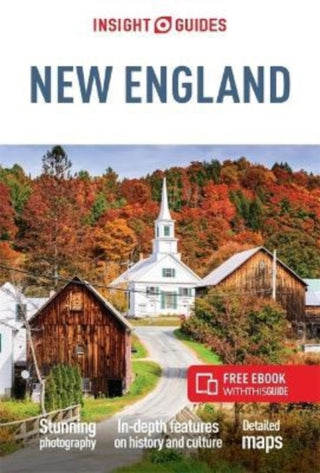 Cover image for 9781839053238 - Insight Guides New England: Travel Guide with eBook