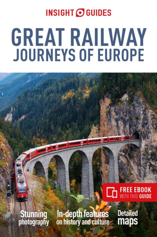 Cover image for 9781839053917 - Insight Guides Great Railway Journeys of Europe: Travel Guide with eBook