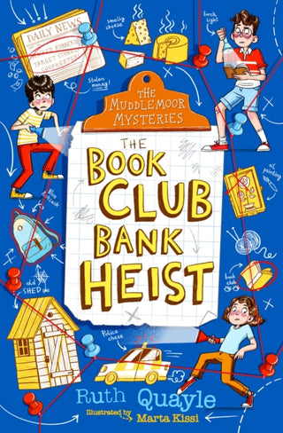 Cover image for 9781839131271 - The Muddlemoor Mysteries: The Book Club Bank Heist