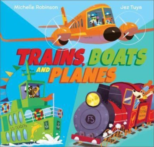 Cover image for 9781839131332 - Trains, Boats and Planes