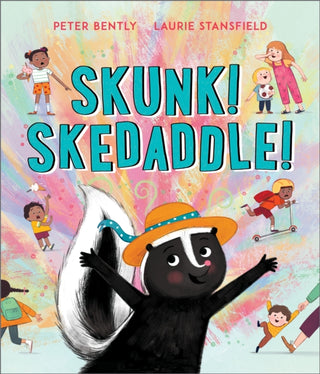Cover image for 9781839131721 - Skunk! Skedaddle!