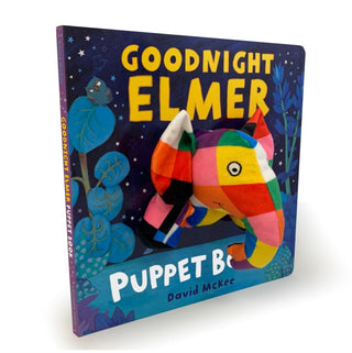 Cover image for 9781839133053 - Goodnight, Elmer Puppet Book