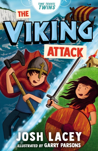 Cover image for 9781839133336 - Time Travel Twins: The Viking Attack