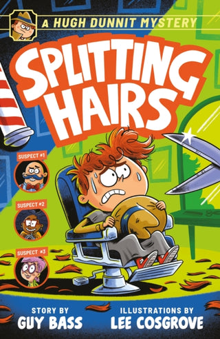 Cover image for 9781839136283 - A Hugh Dunnit Mystery: Splitting Hairs