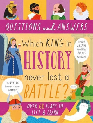Cover image for 9781839234583 - Which King in History Never Lost a Battle?